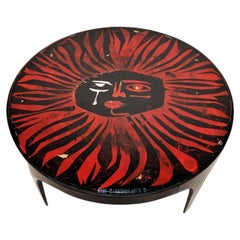 Mid-century 'Max Ingrand Fontana Arte Duilio Barnabè' coffee table.