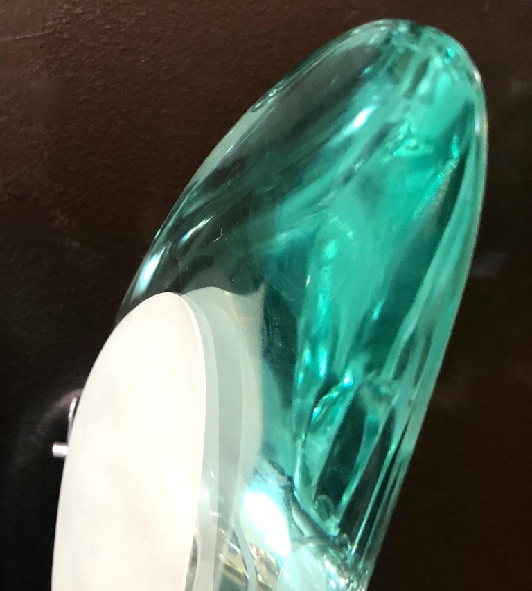 Rare Max Ingrand for Fontana Arte "Le Cozze" Sconces Model 1552, 1956