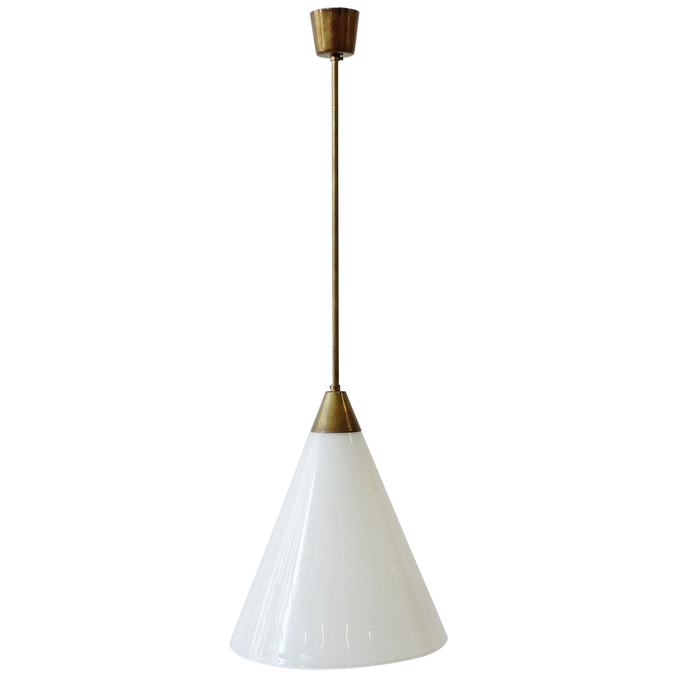 Rare Max Ingrand Mod. 0556/B ceiling lamp for Fontana Arte, Italy 1960's