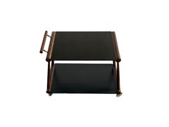 Rare Max Kment Bar Cart, Austria 1950s