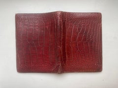 Rare MC2 Fleming Hermes Wallet / Mississippiensis Alligator