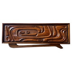 Rare MCM Pulaski Contour 70 Witco tiki style 1960s credenza