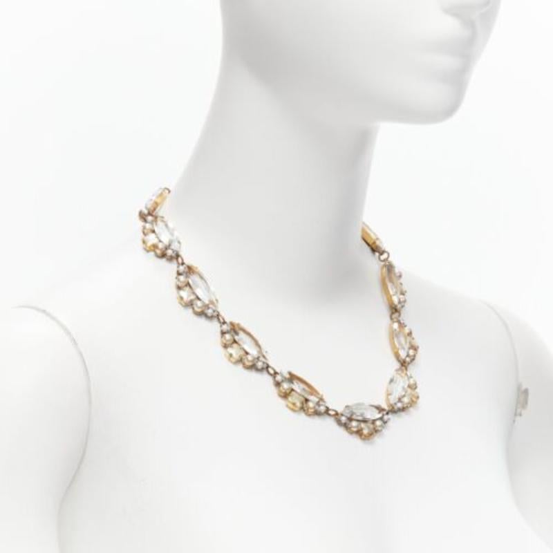 raro MEADHAM KIRCHHOFF Lilien Collar de perlas de cristal checo de Pasarela en Bueno estado para la venta en Hong Kong, NT