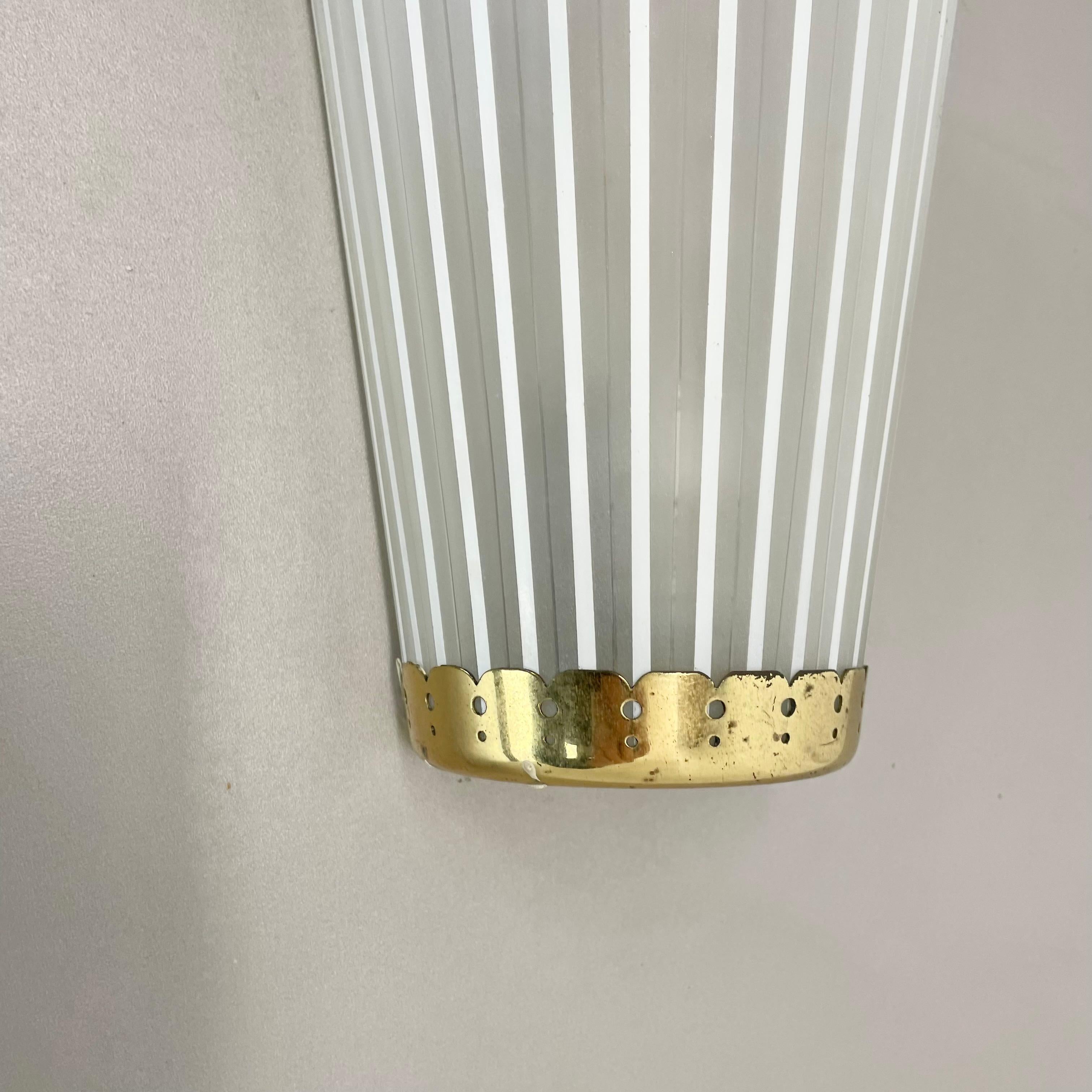 Porcelaine Applique murale «MEDIA » rare de Wilhelm Wagenfeld, Peill + Putzler, Allemagne, 1950 en vente