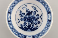 Bol Meissen rare en porcelaine peinte à la main avec oiseau exotique de style chinois