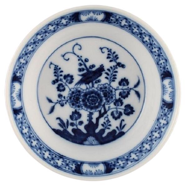 Bol Meissen rare en porcelaine peinte à la main avec oiseau exotique de style chinois