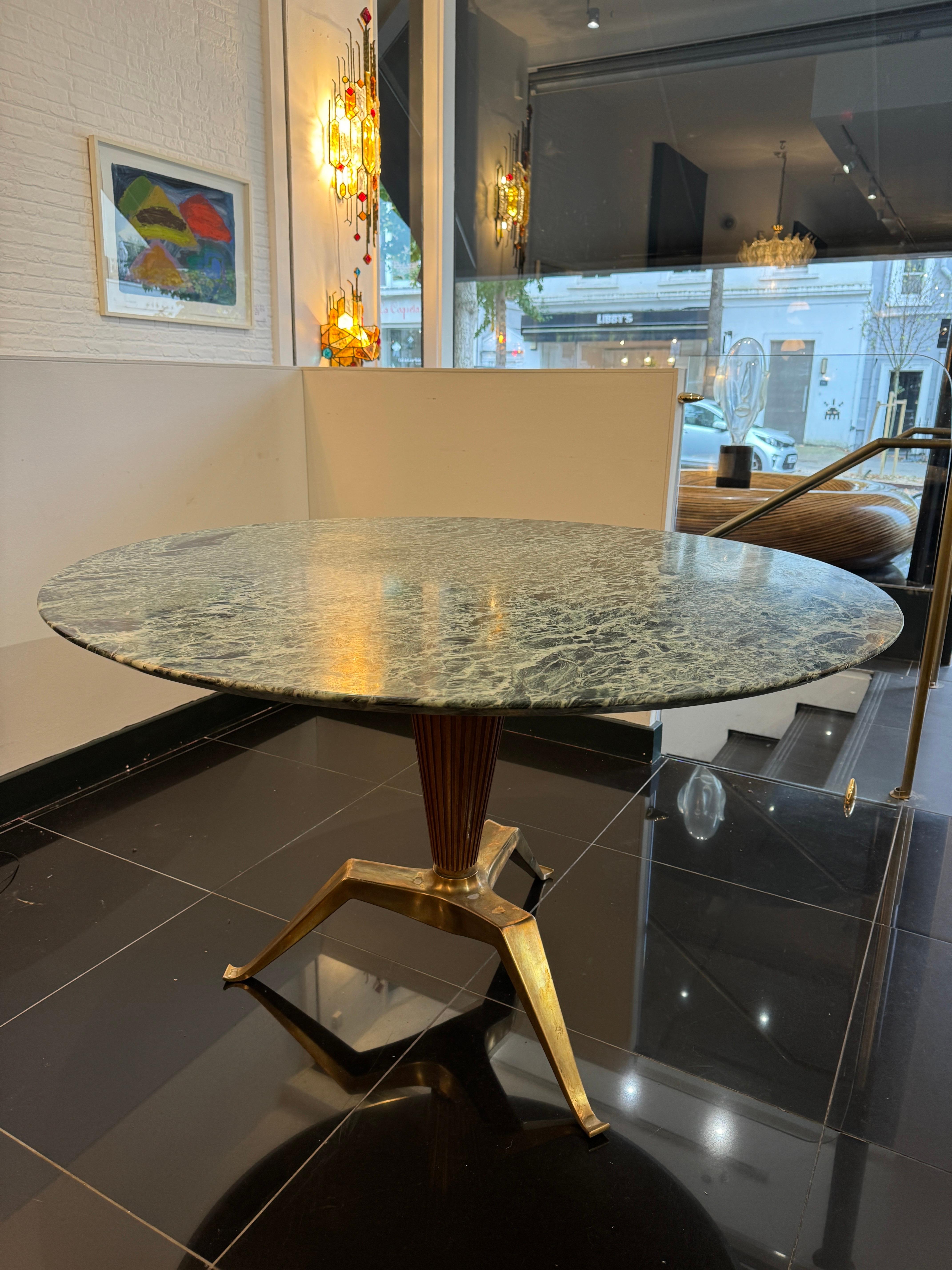 Italian Rare Melchiore Bega round centre dining table