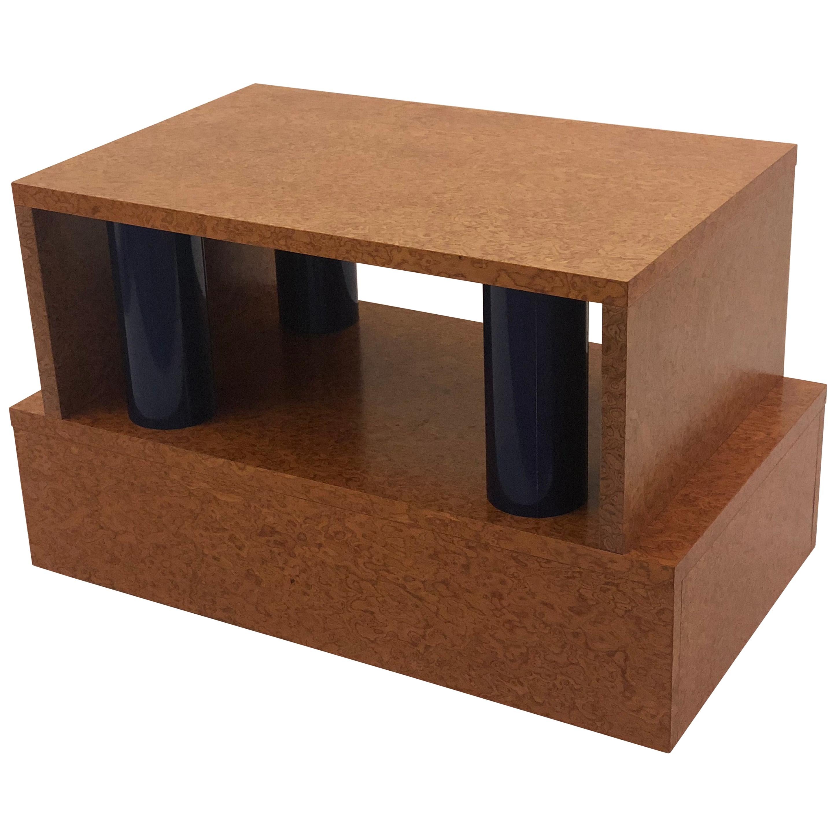 Rare Memphis Coffee Table by Ettore Sottsass from the Donau Line by Leitner