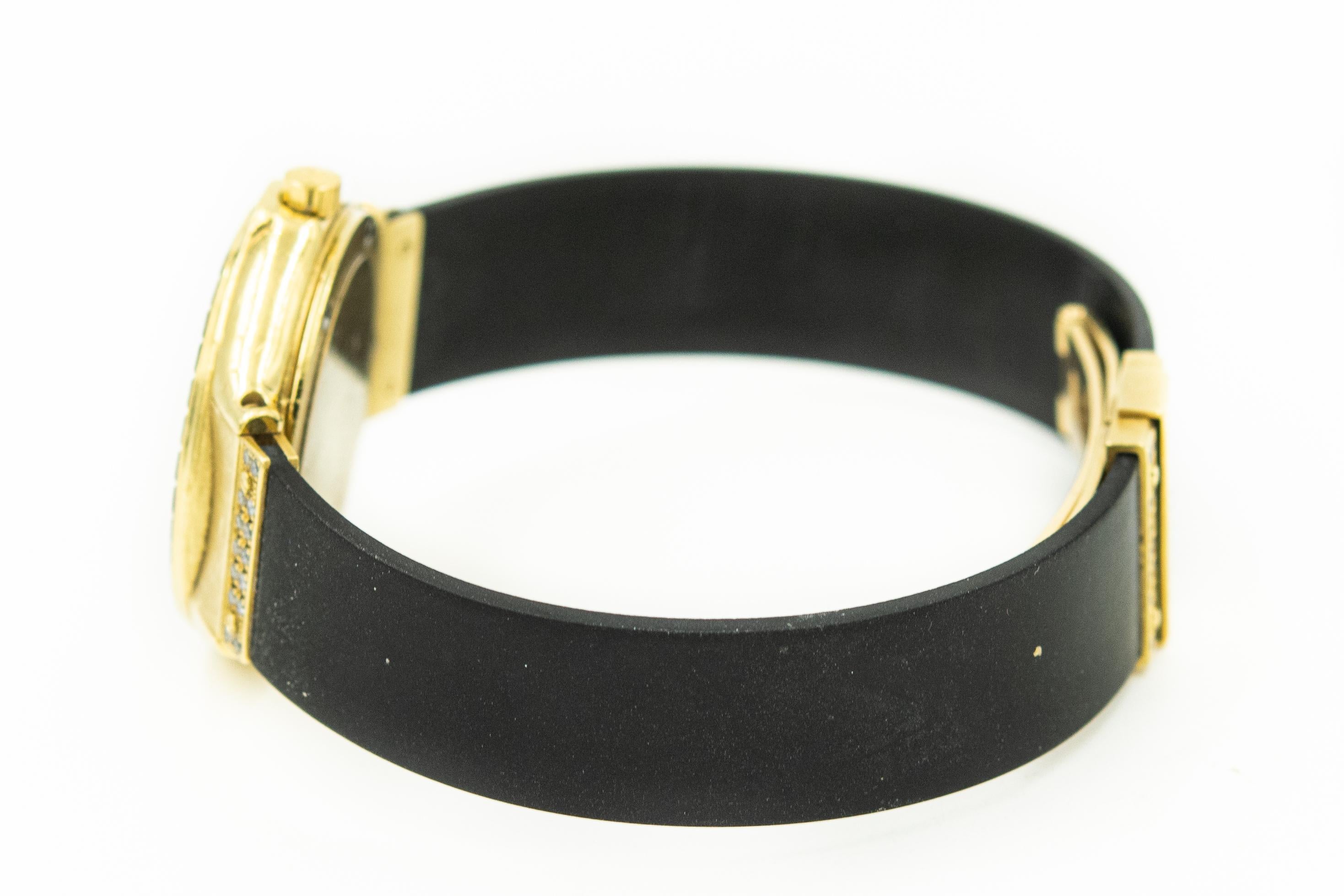 Montres-bracelets Hublot saphir rubis diamant en or 18 carats pour hommes et femmes  en vente 4