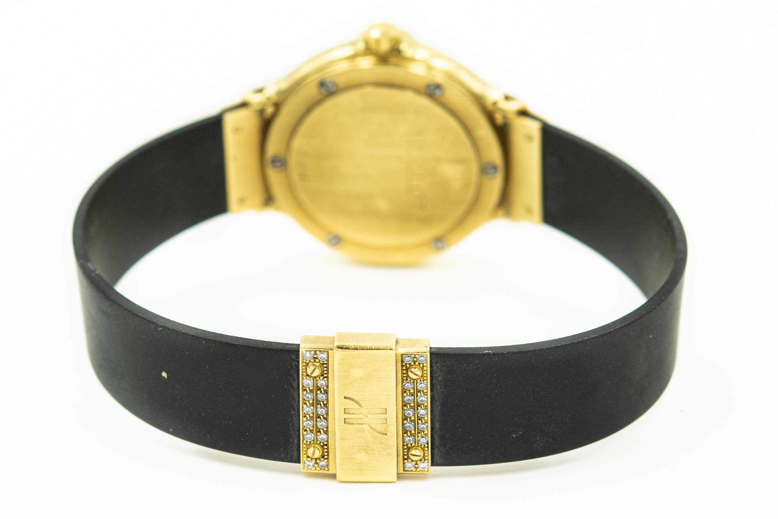 Montres-bracelets Hublot saphir rubis diamant en or 18 carats pour hommes et femmes  en vente 5