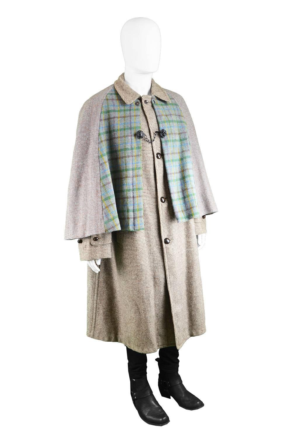wool inverness cape