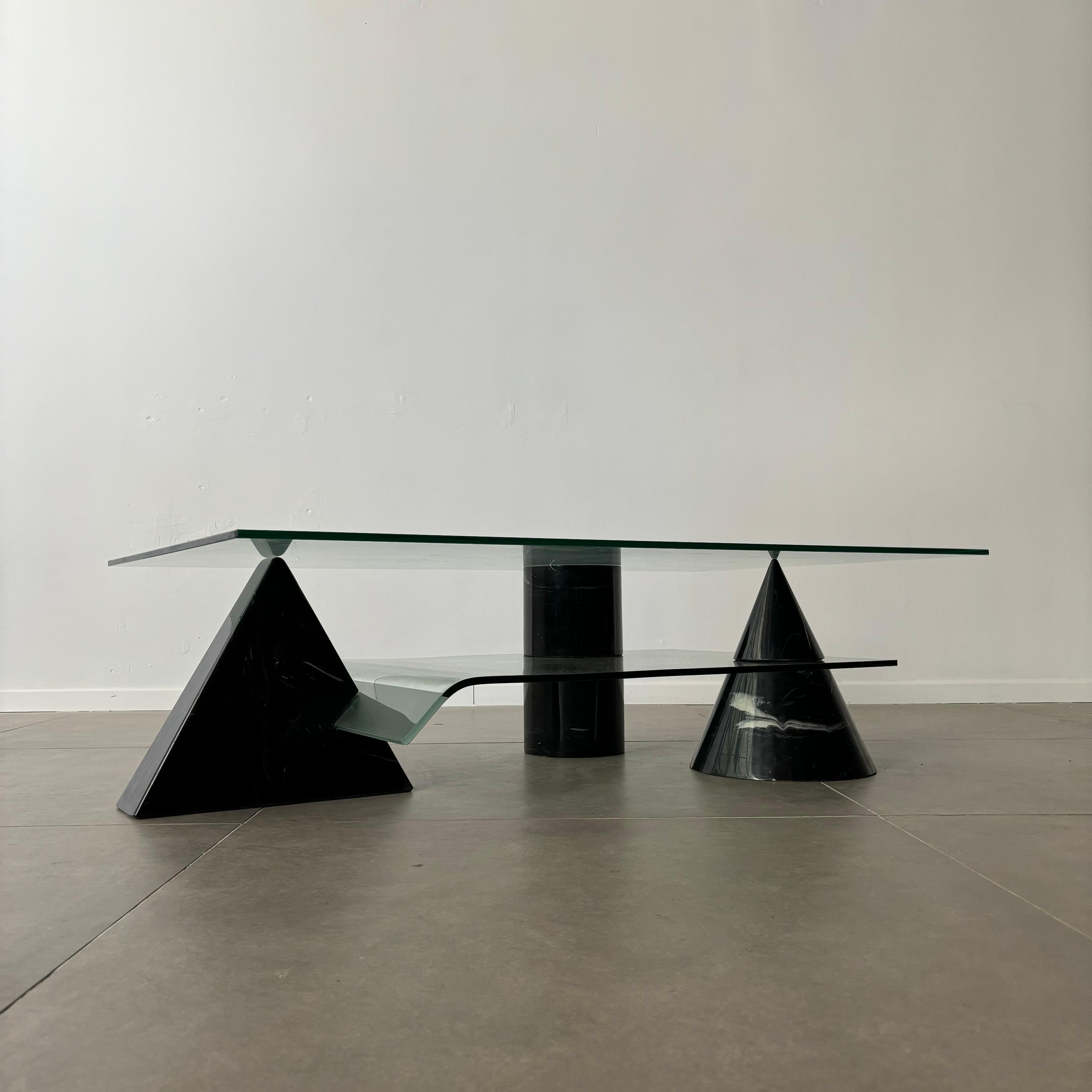 Rare table basse Metafora par Massimo et Lella Vignelli pour Casigliani, 1970 en vente 5