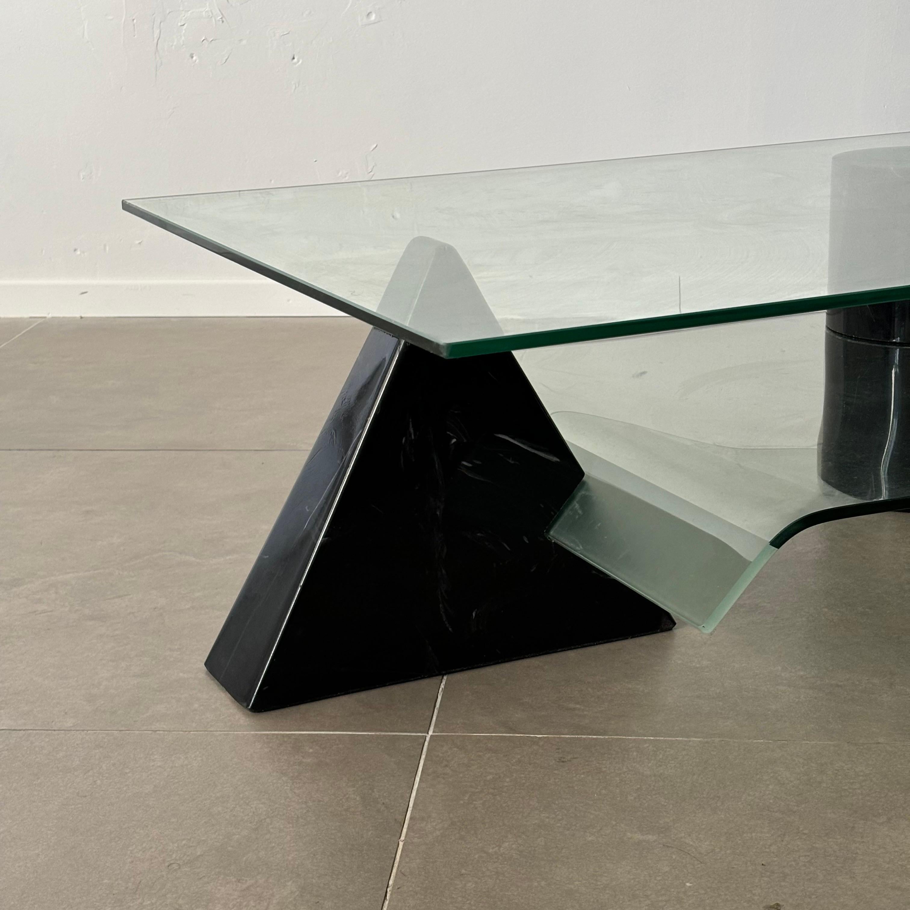 Rare table basse Metafora par Massimo et Lella Vignelli pour Casigliani, 1970 en vente 6