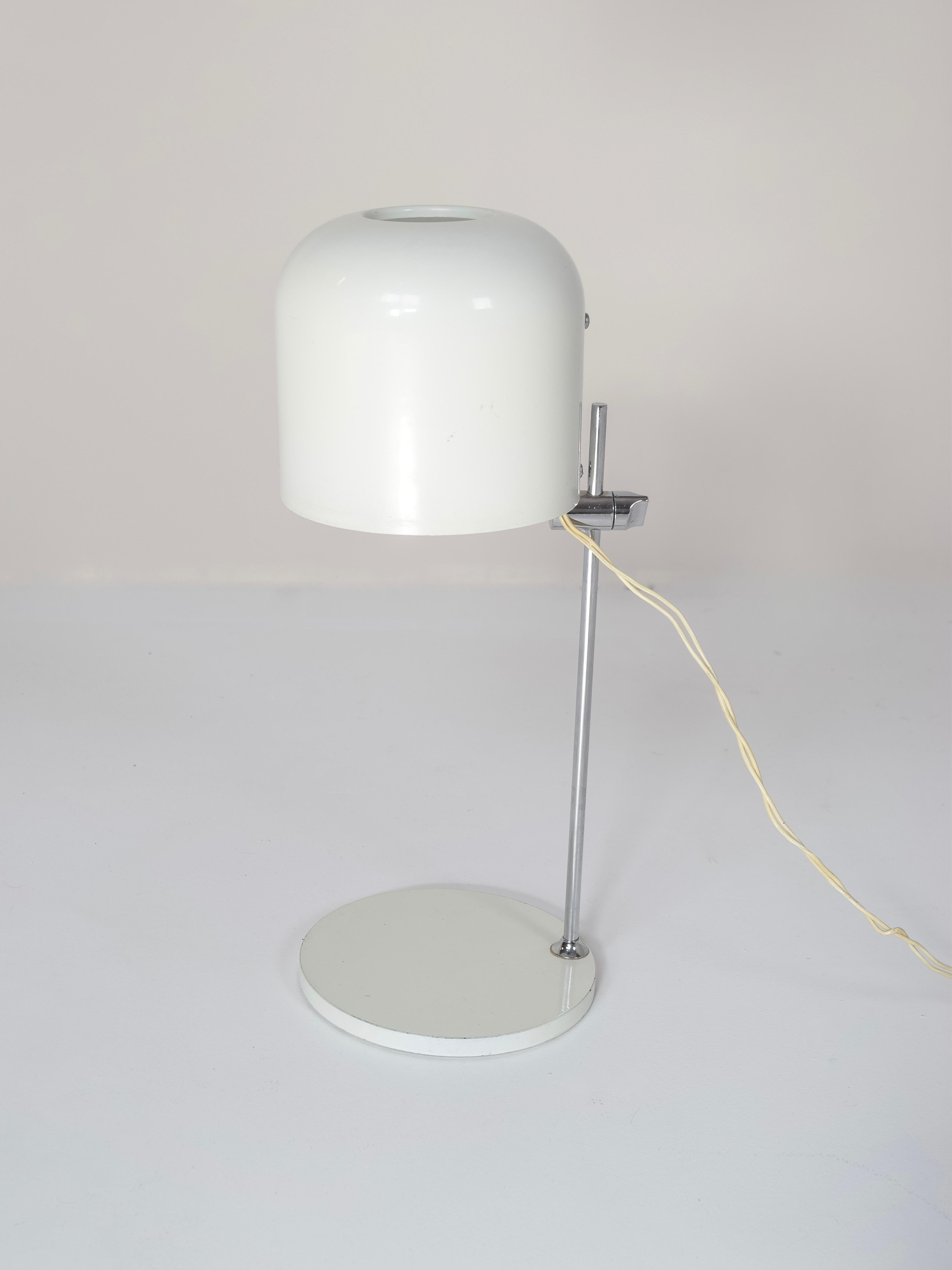 Mid-Century Modern Rare Metalarte Table Lamp by André Ricard, Spain, 1960s For Sale