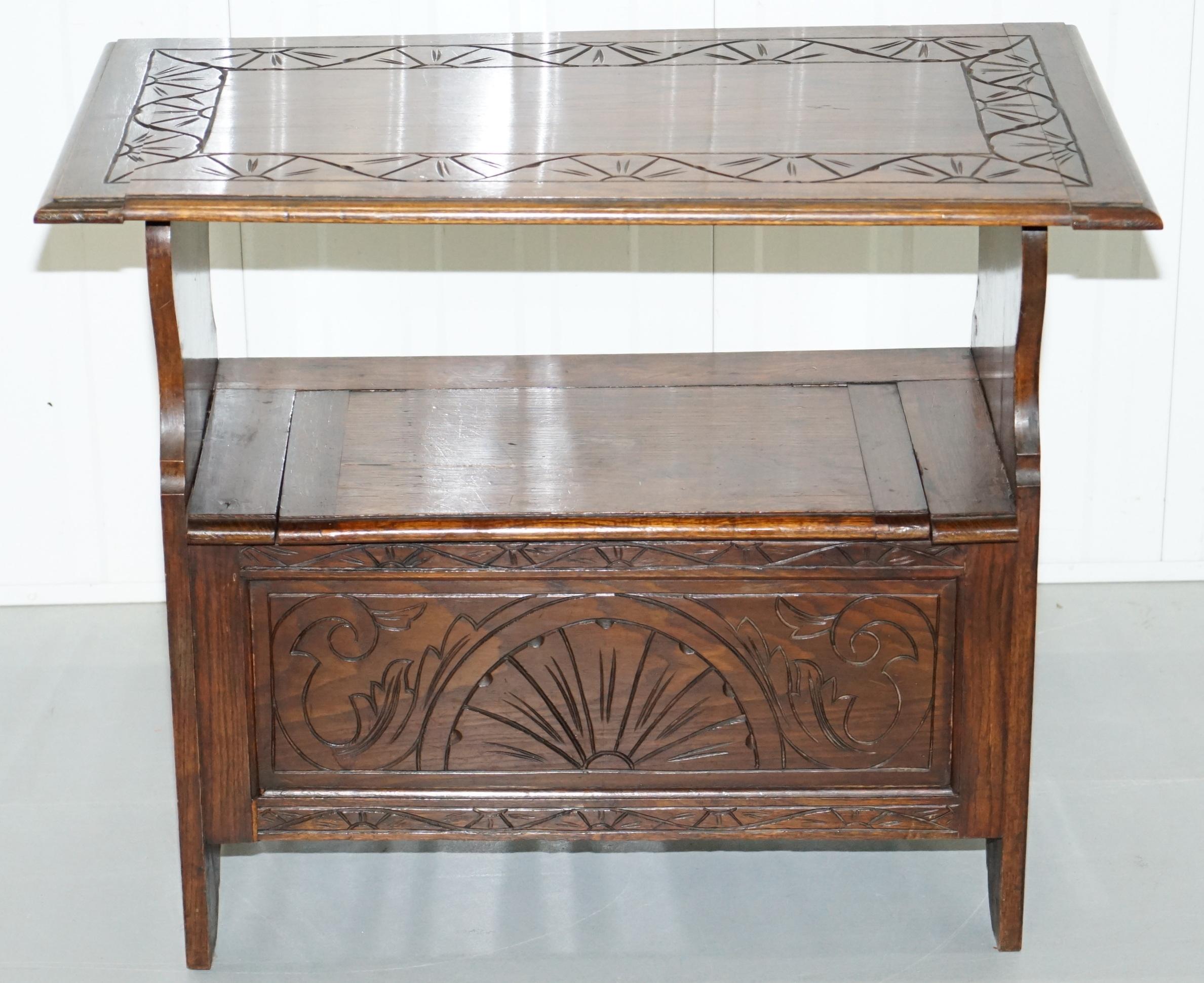 antique monks bench for sale