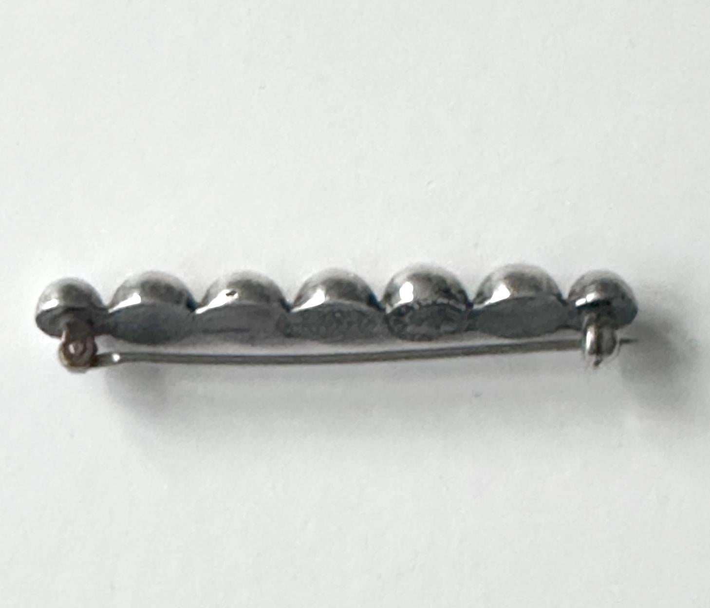 Rara joyería moderna mexicana de plata Suite Caviar Model William Spratling en venta 1