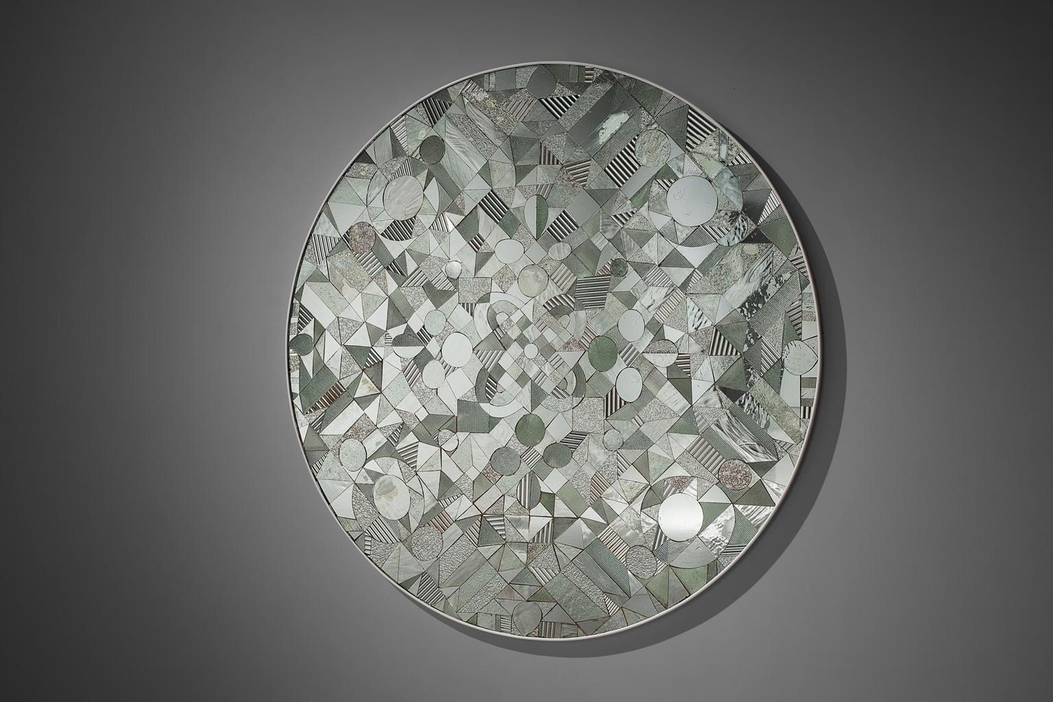 Michel Martens, 'Gekke Spiegel' (Crazy Mirror), mirror, metal, glass, Belgium, 1970.

This large piece and abstract mirror is made and designed by the Belgian artist Michel Martens. This art piece was made in 1970 and is part of the free oeuvre of