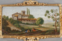 Rare 18th century Micromosaic Plate