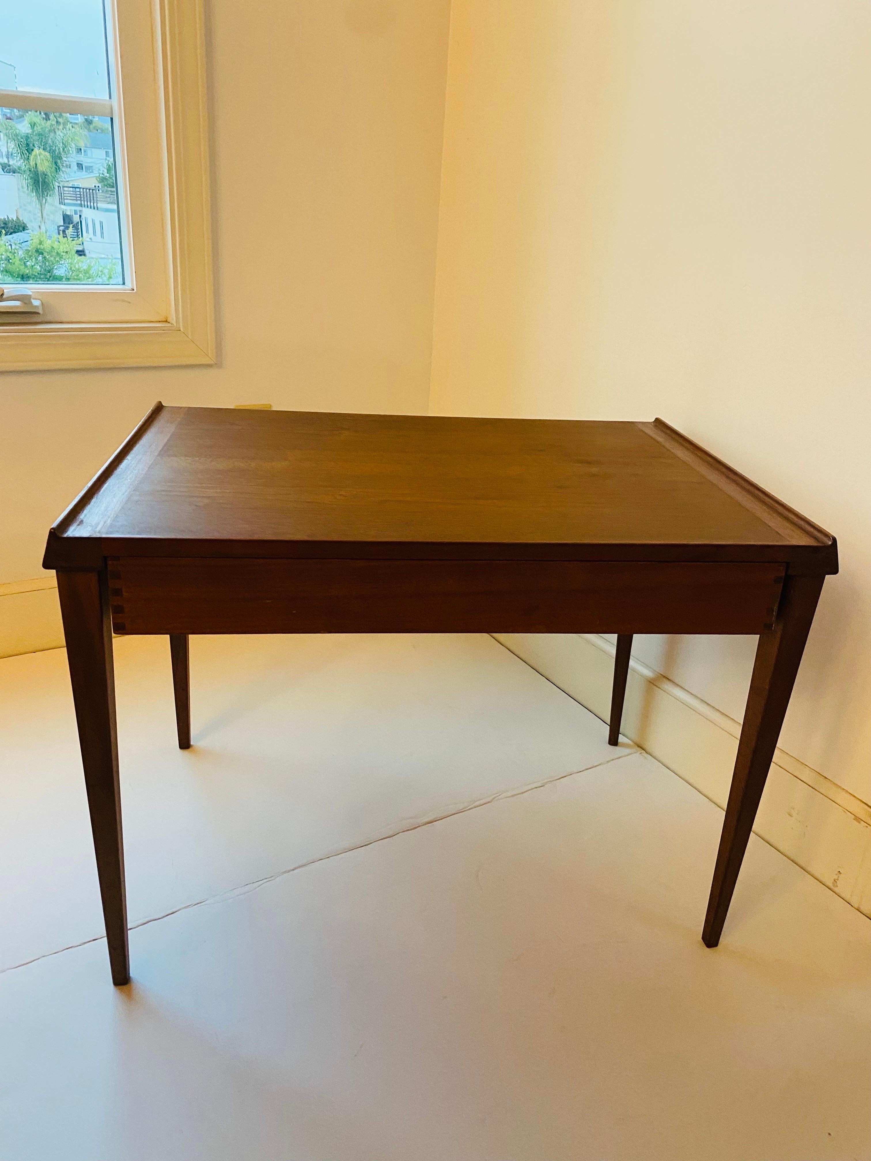 Rare Mid Century 1960s Teak Side Table by Moreddi Danmark 3