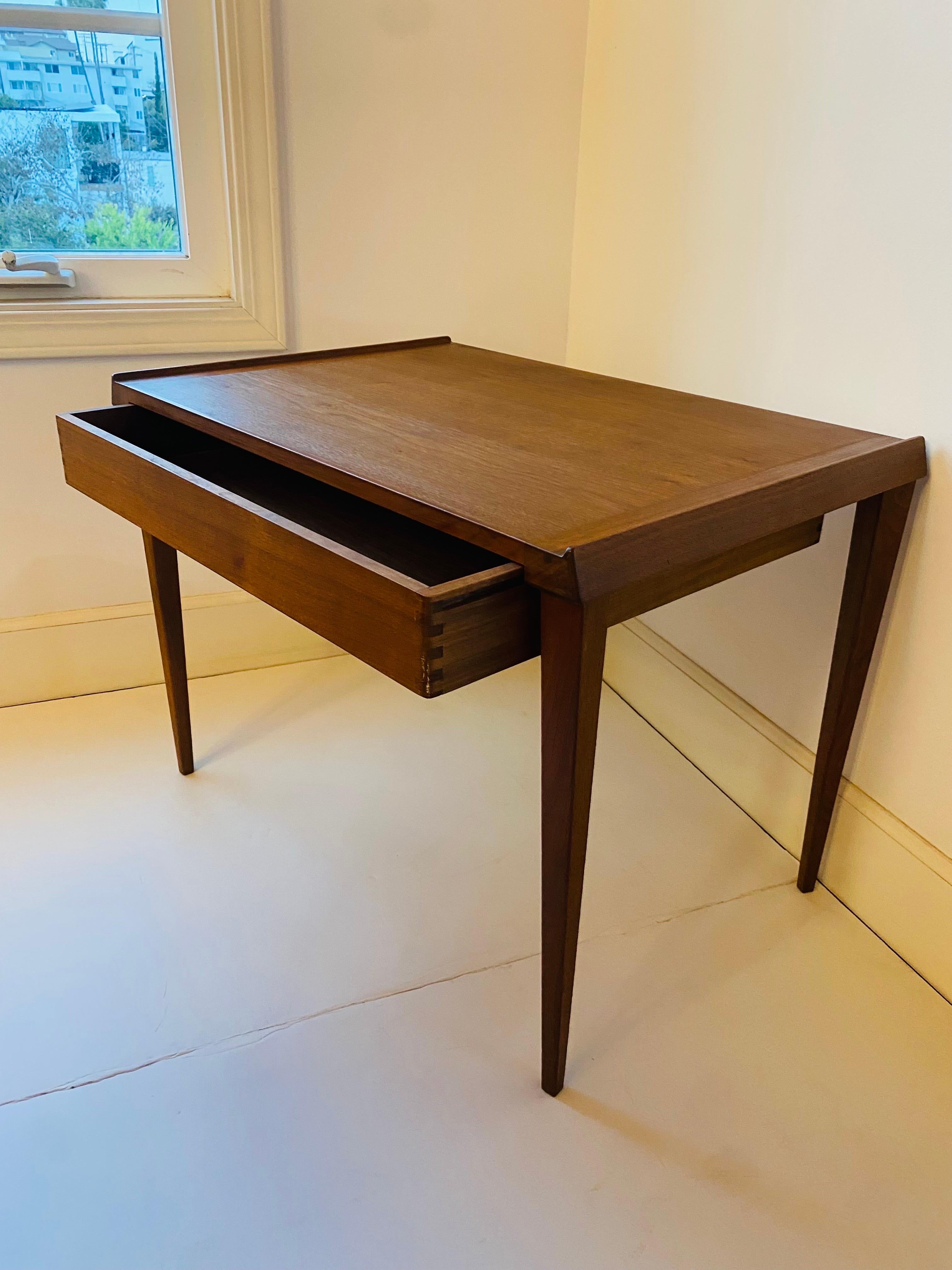 Rare Mid Century 1960s Teak Side Table by Moreddi Danmark 5