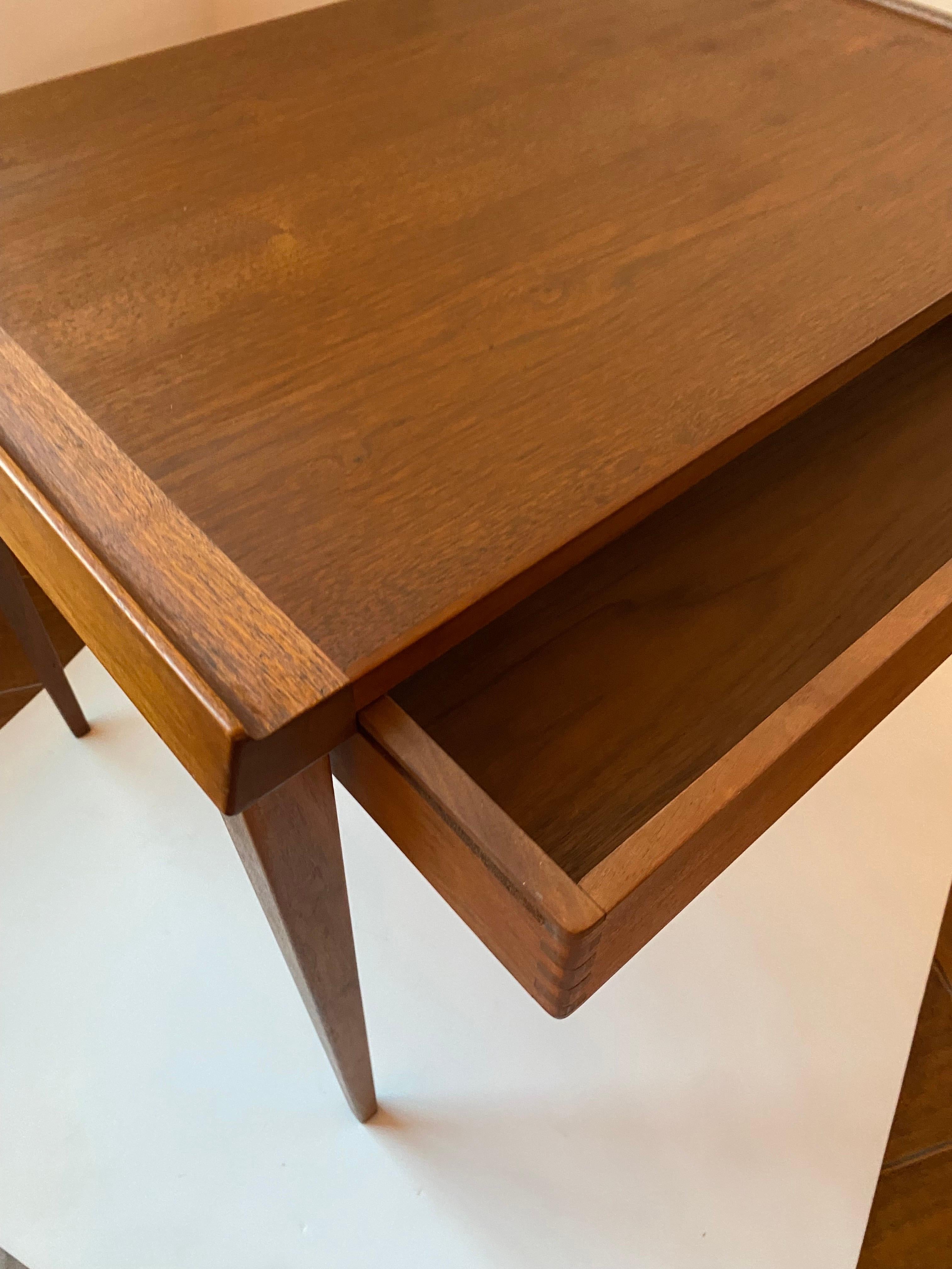 Mid-20th Century Rare Mid Century 1960s Teak Side Table by Moreddi Danmark