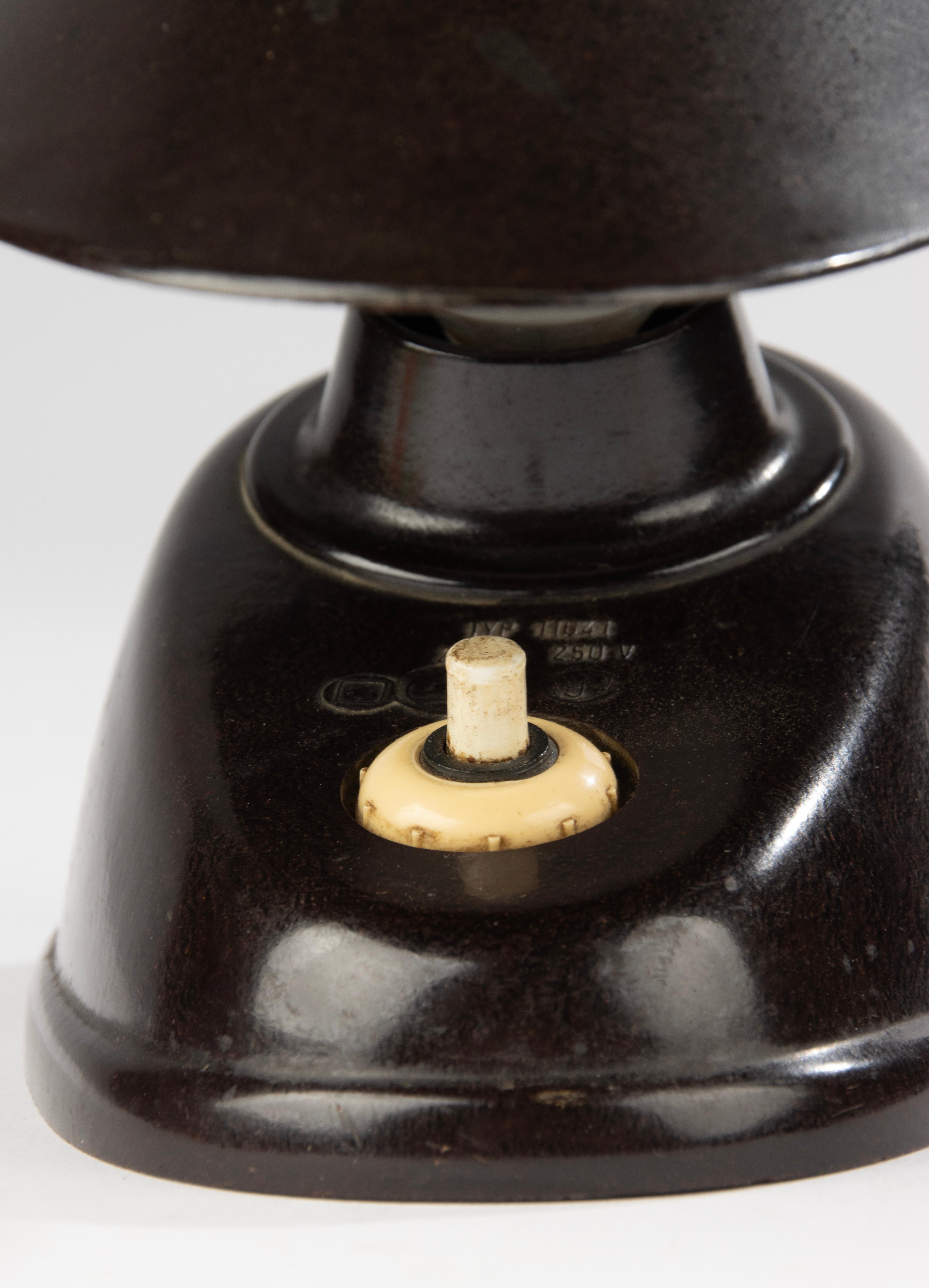 Mid-20th Century Rare Mid-Century Bakelite Desk Lamp - Attributed to Hala Zeist Netherlands For Sale