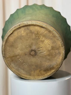 Rara fioriera in ceramica Bauer Pottery di metà secolo