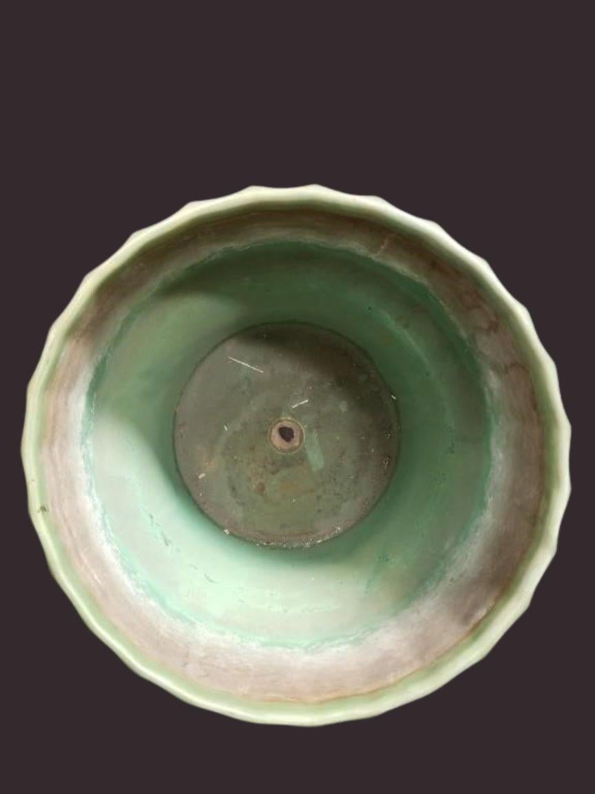 Rare Mid-Century Bauer Biltmore Pottery Planter In Good Condition In West Hollywood, CA