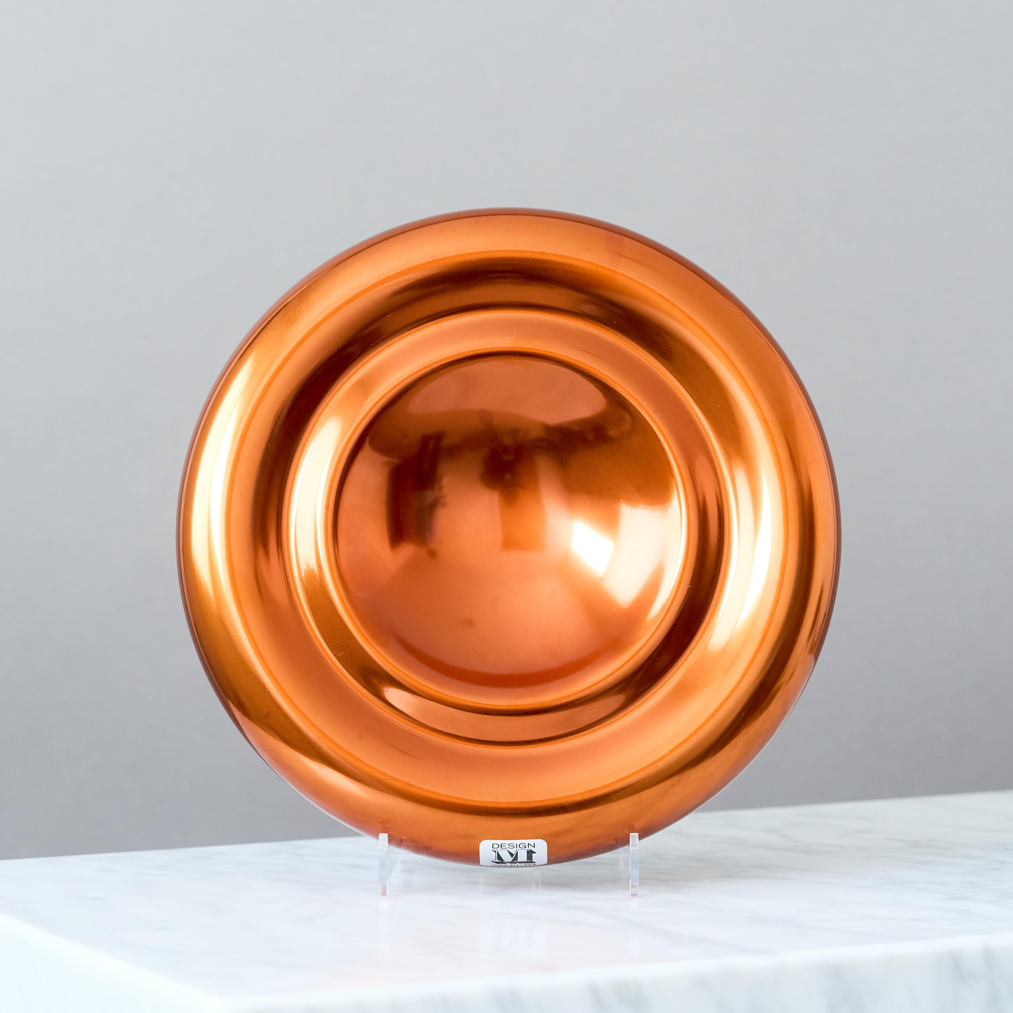 Mid-Century moderno Rara ciotola di metà secolo di Ingo Maurer per Design M. Germania, anni Settanta. in vendita