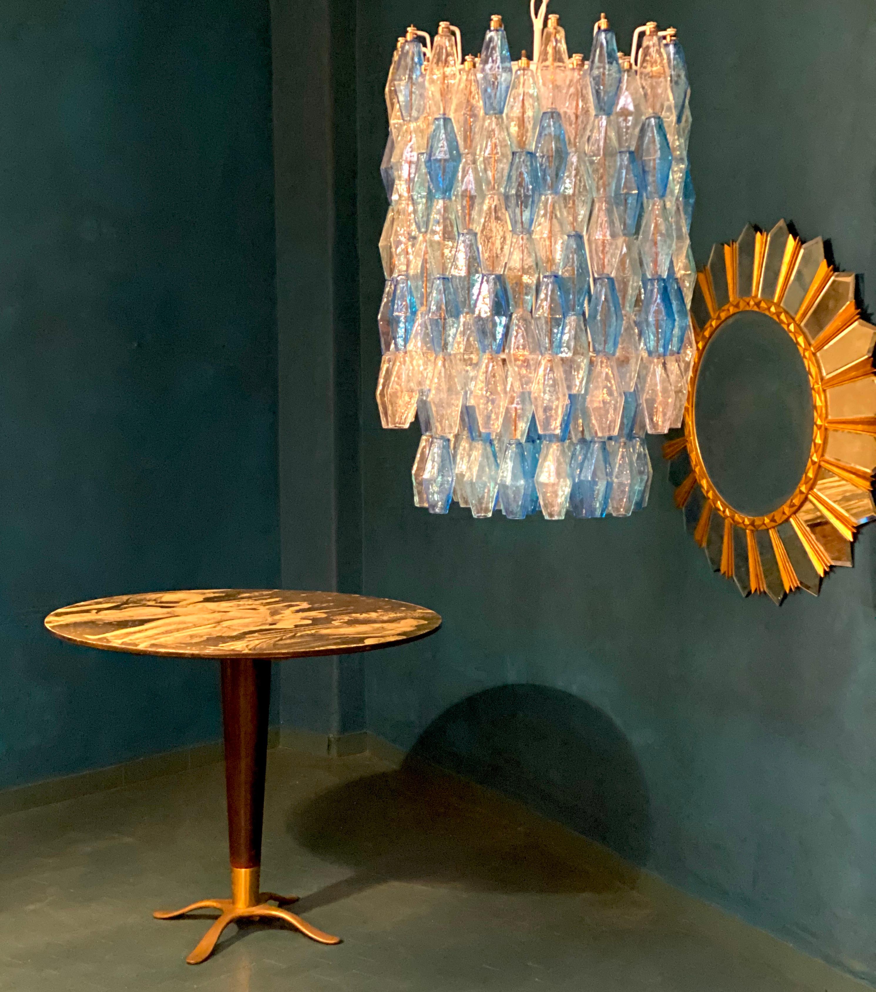 Rare table centrale ou table d'appoint du milieu du siècle dernier attribuée à Osvaldo Borsani Bon état - En vente à Rome, IT