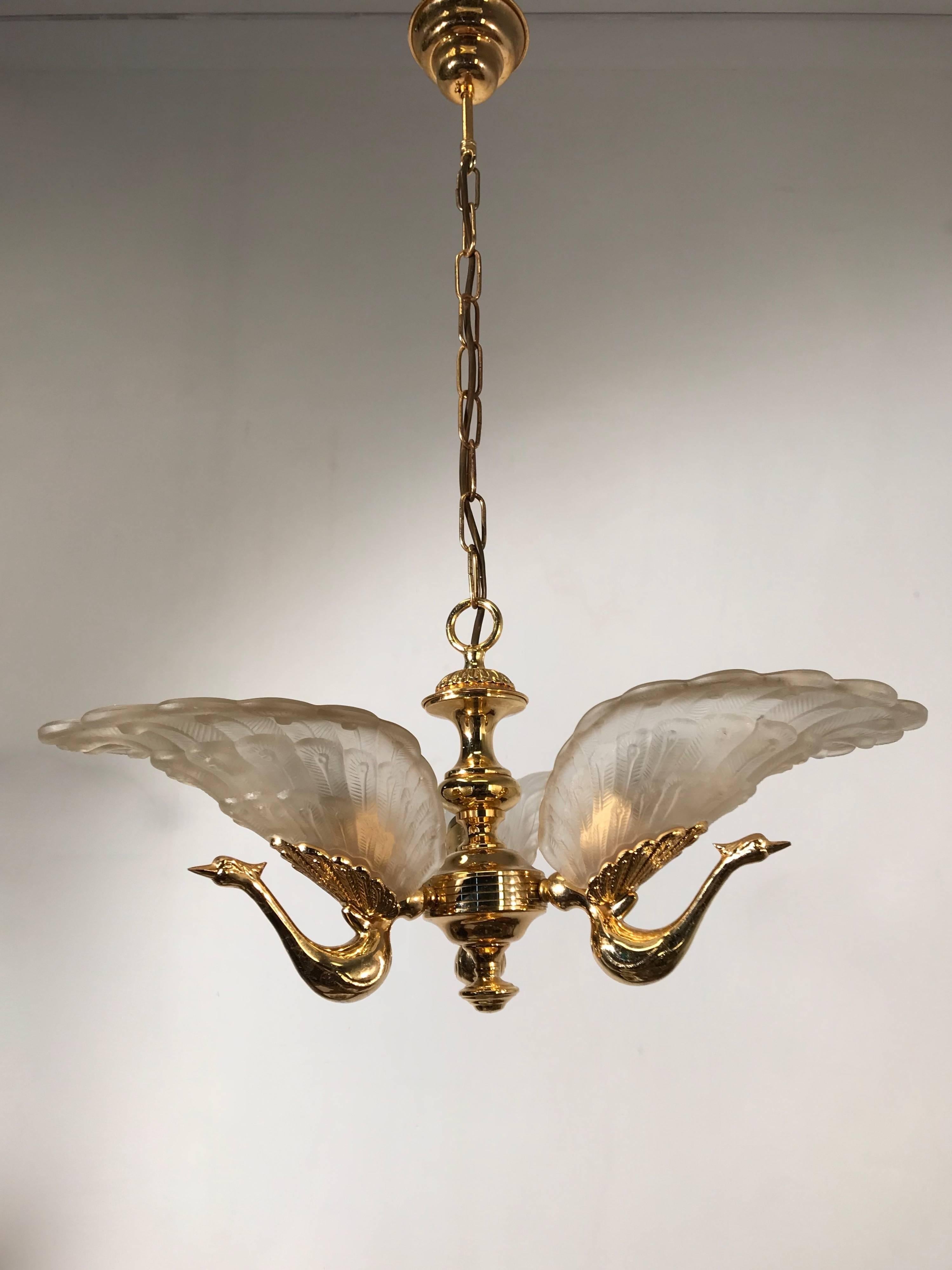 peacock light fixture