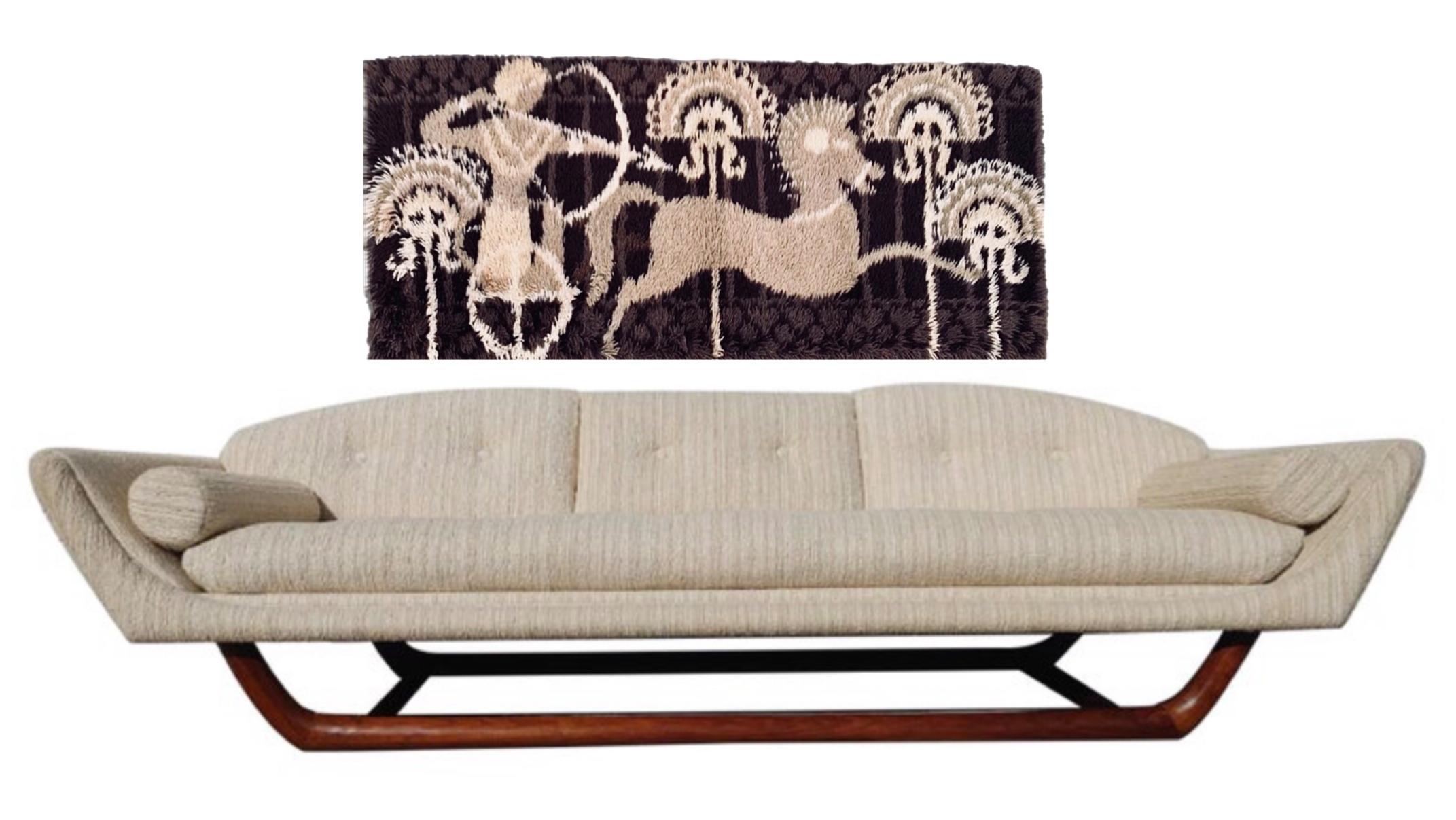 Rara alfombra danesa moderna de mediados de siglo Ege Taepper Rya Tapiz de pared Arte colgante Dinamarca


60s Danesa Moderna Etrusca Ege Rya Alfombra Tibor Reich Época Caballos Carros Colgante de Pared Arte Textil

Extraordinaria y muy rara