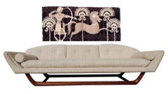 VENDO Alfombra danesa moderna de mediados de siglo Ege Rya Tapiz de pared para colgar Arte Den