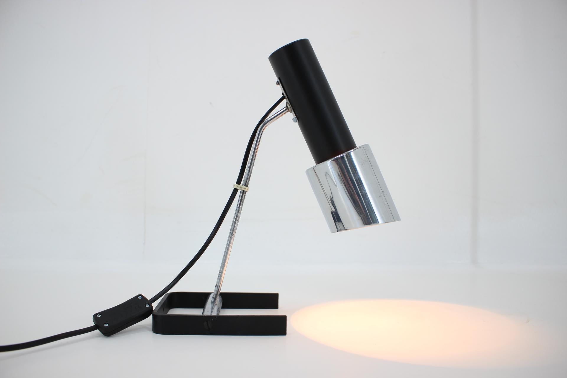 Mid-20th Century Rare Midcentury Design Set of Floor and Table Lamp, 1960s / Czechoslovakia For Sale