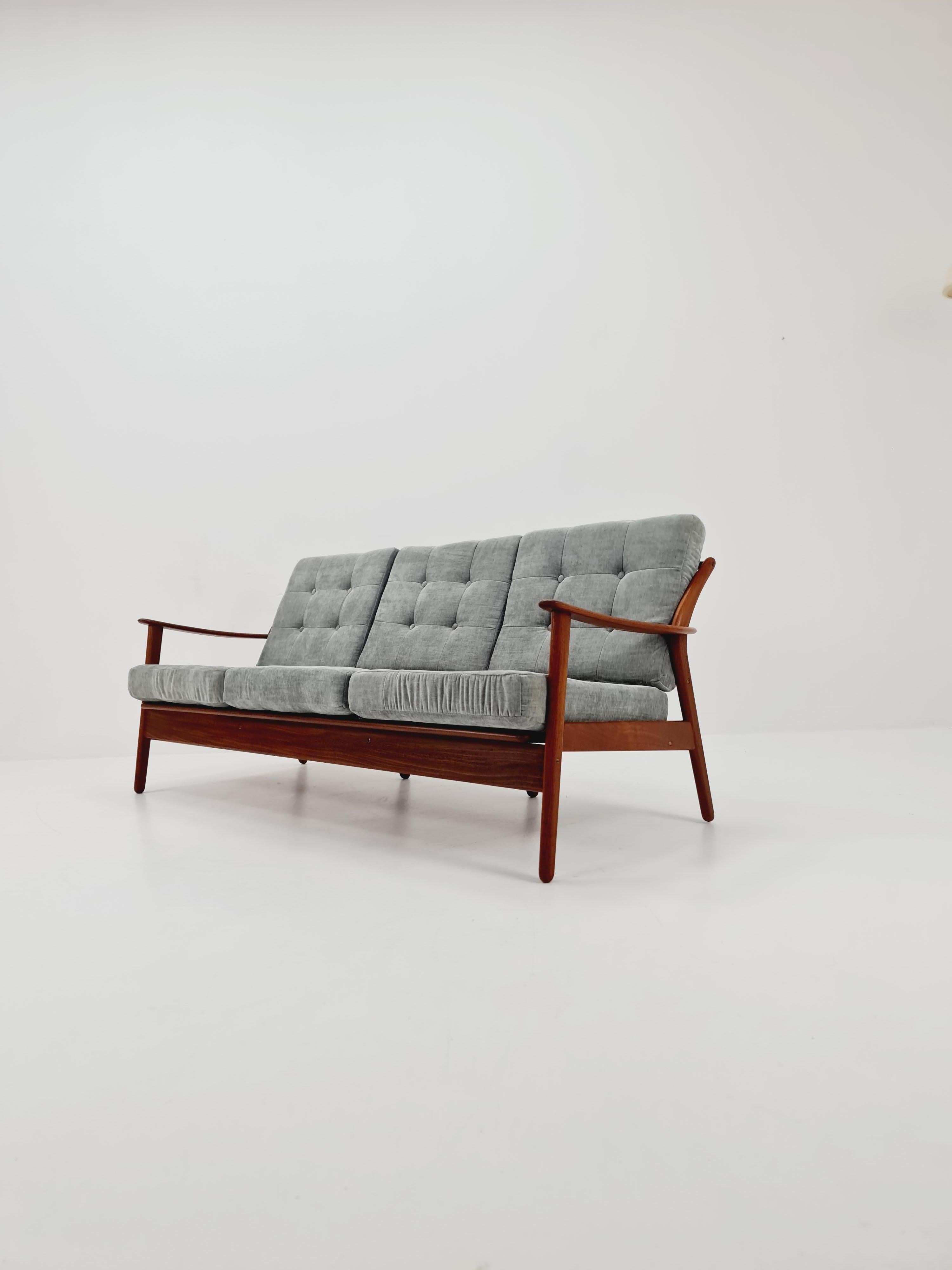 Raro sofá easy lounge de mediados de siglo  para teca DE Ster , años 60 Moderno de mediados de siglo en venta
