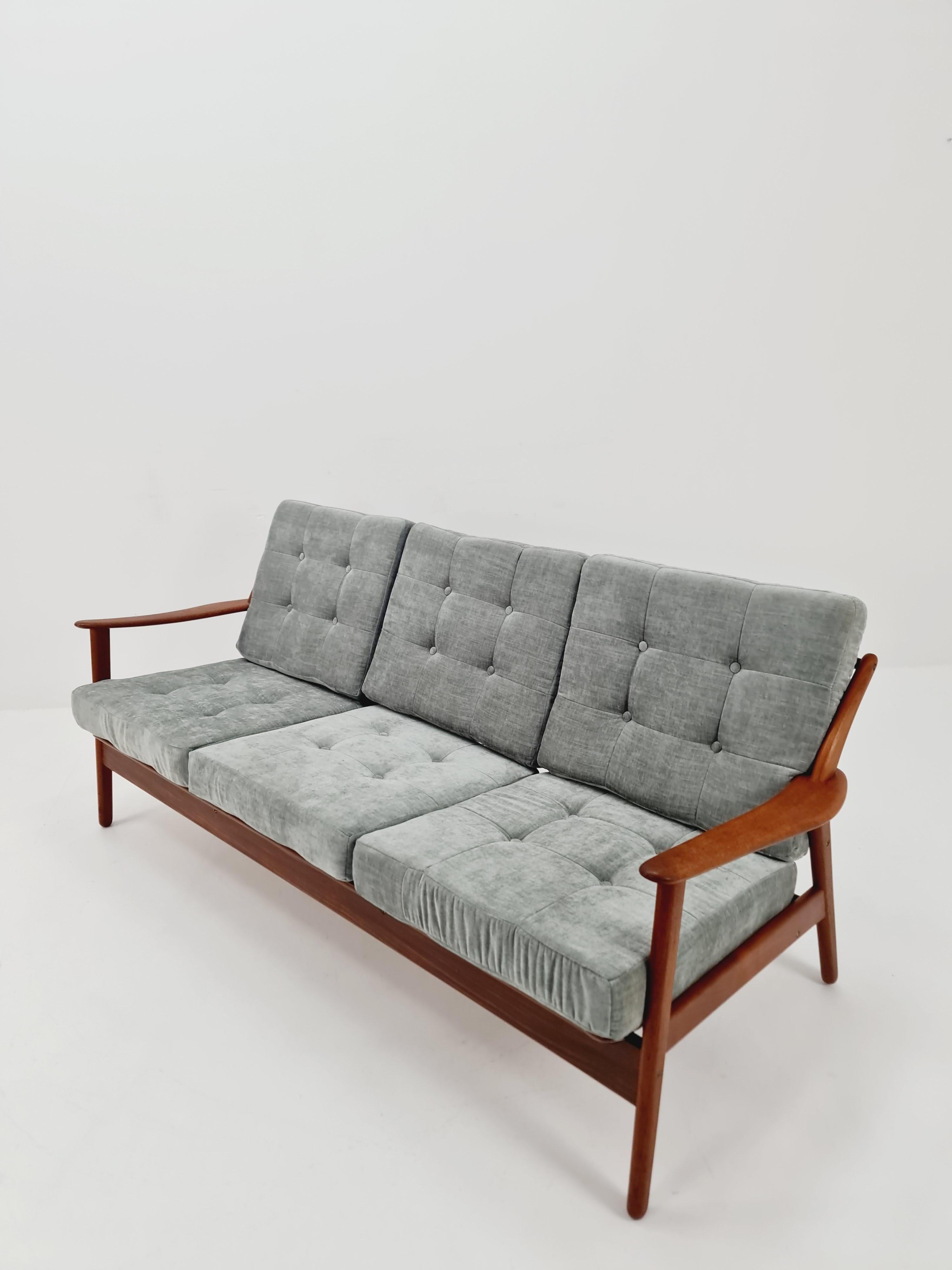 Raro sofá easy lounge de mediados de siglo  para teca DE Ster , años 60 Europeo en venta