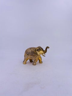 Rare Midcentury Elephant Music Box from Japan