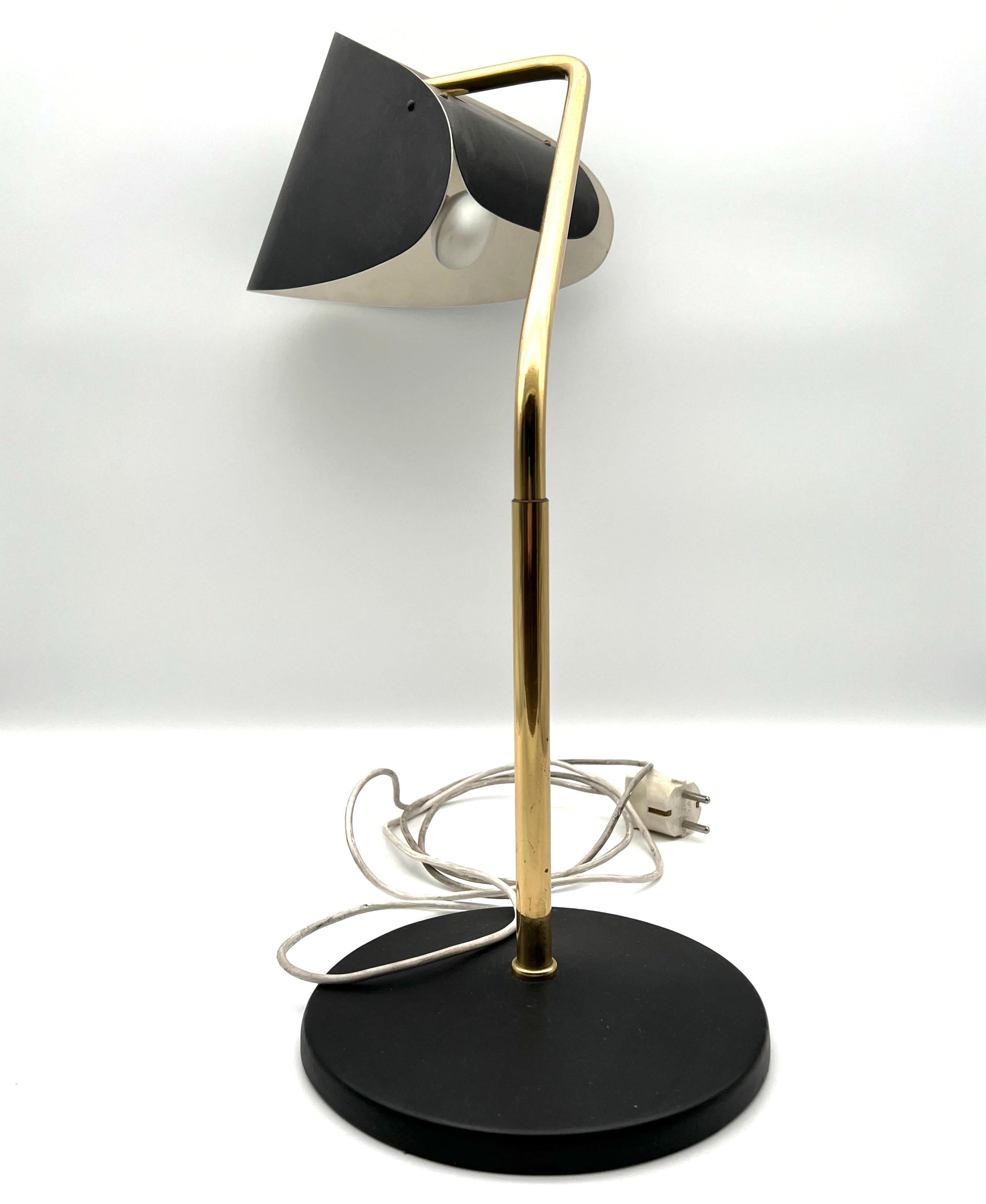 20th Century Rare Mid Century Fazit Table Lampe Designed by Franz Hagenauer ex Kalmar Austria