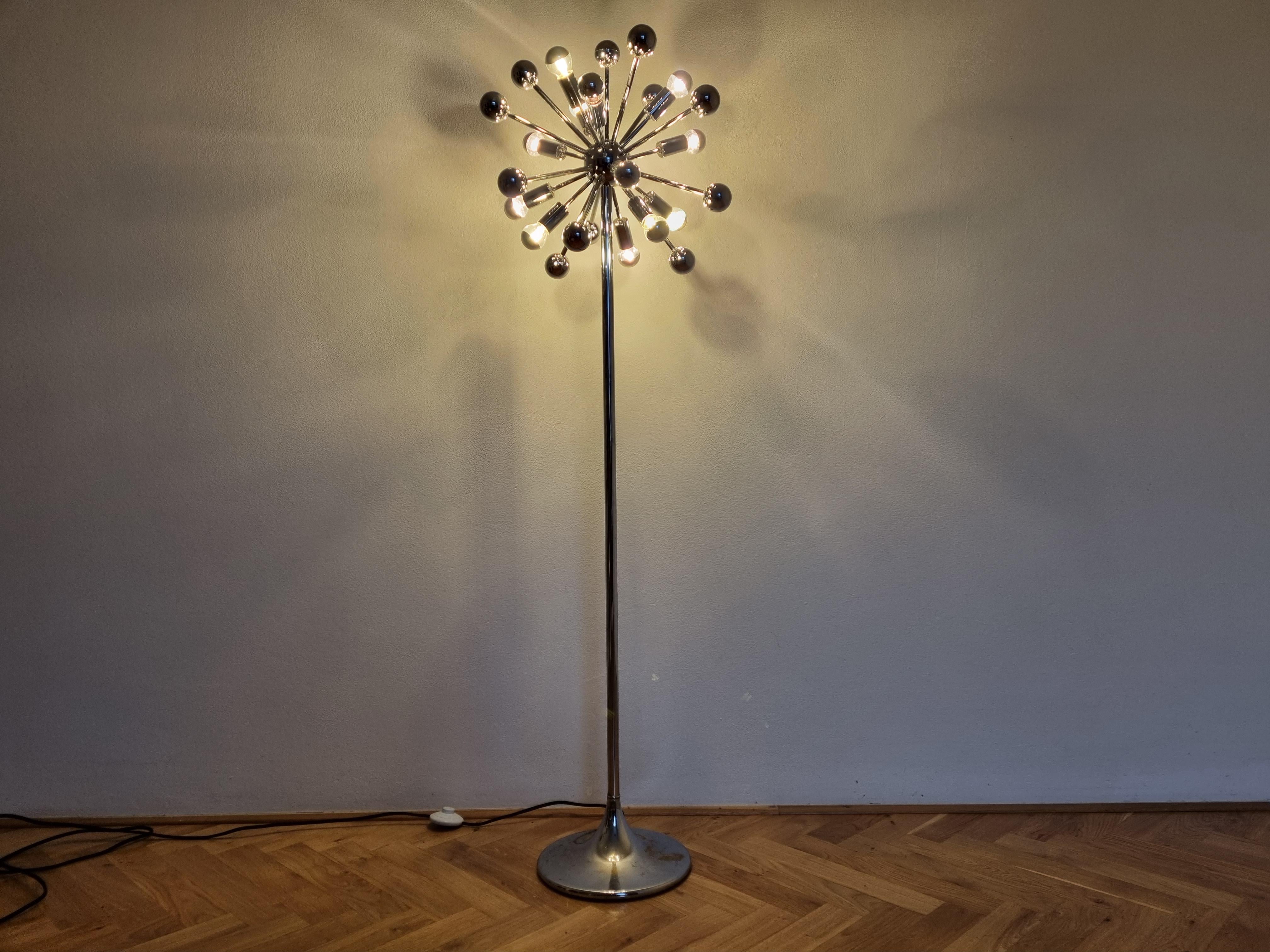 sputnik floor lamp