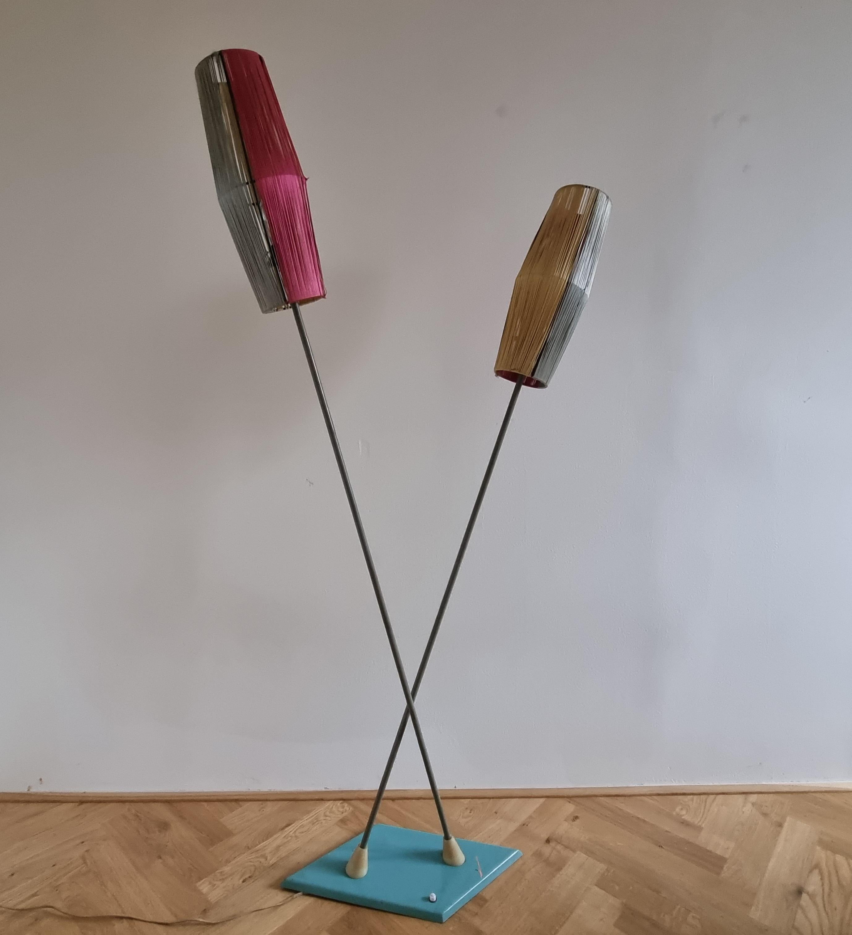 Rare Mid-Century Floor Lamp, Germany, 1960s For Sale 11