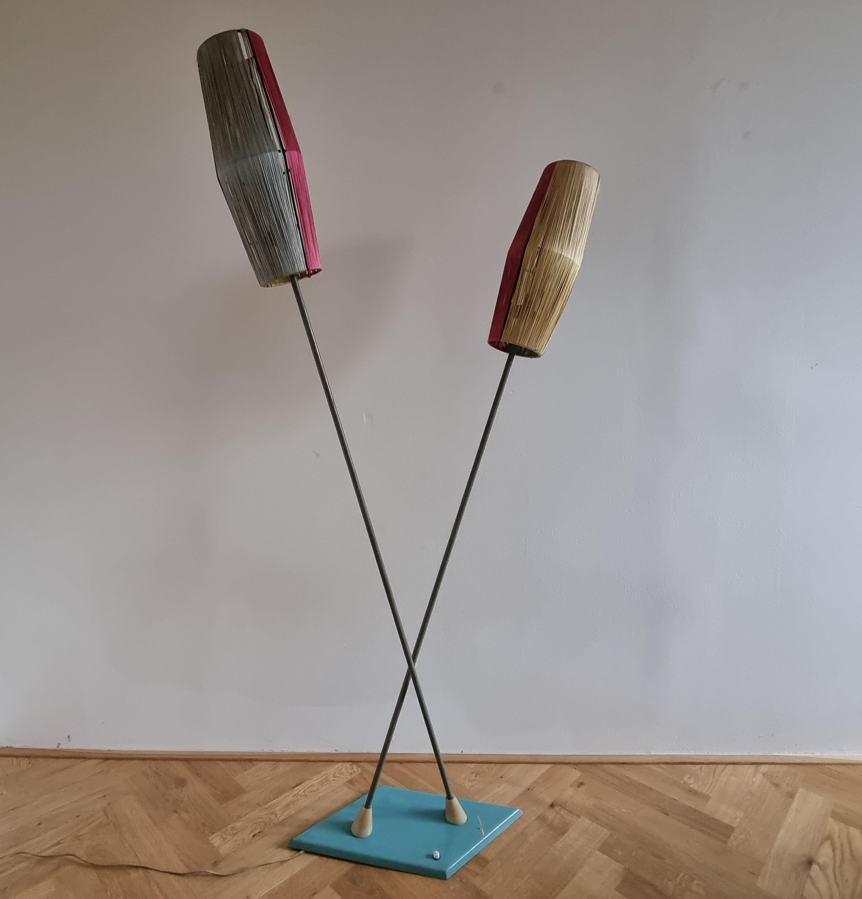 Mid-Century Modern Rare Mid-Century Floor Lamp, Germany, 1960s For Sale