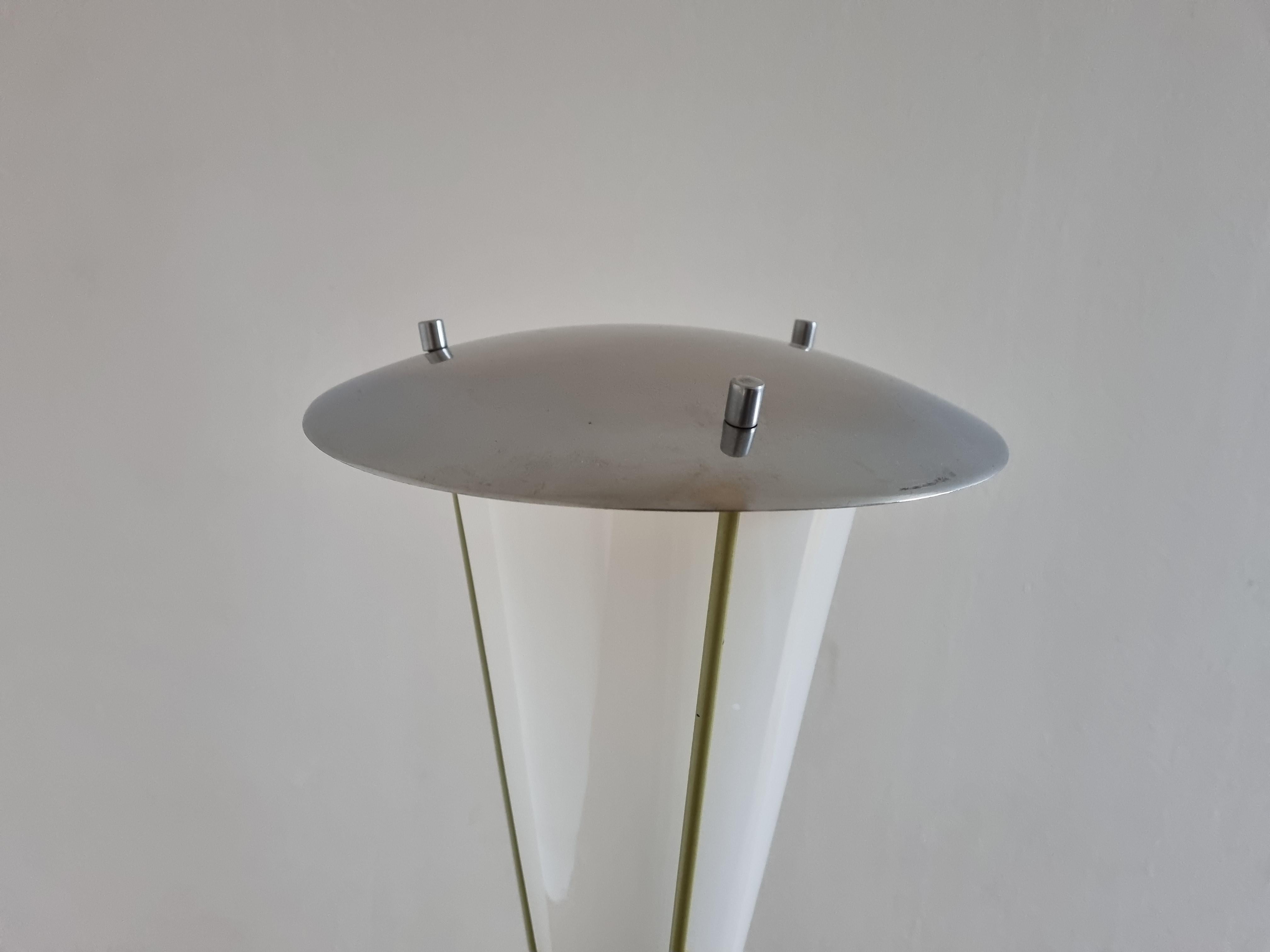 Rare Mid Century Floor Lamp in style of Stilnovo, 1960s For Sale 9