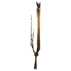 Vintage Rare Mid-Century French 'Cactus' Wall Lamp by Félix Agostini