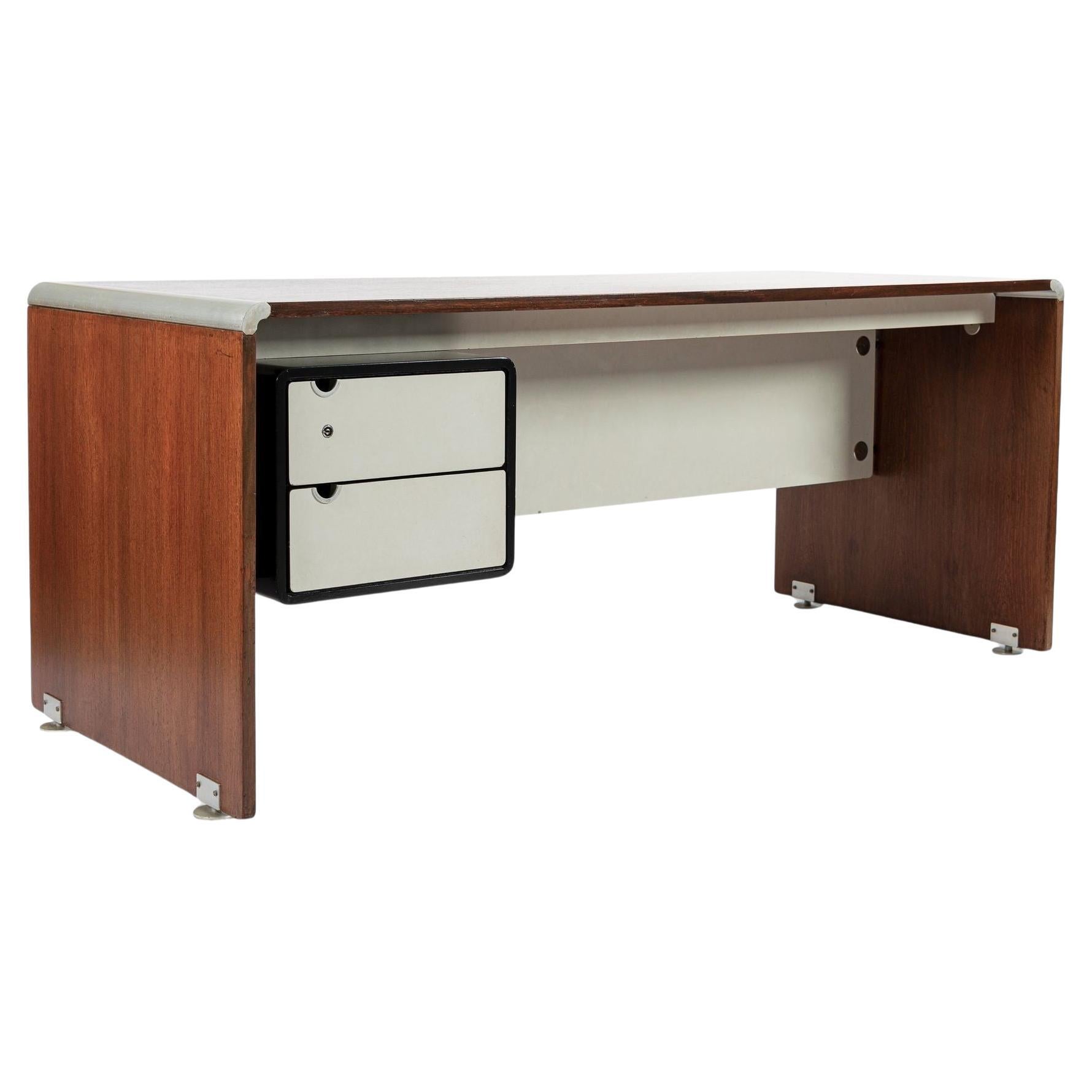 Rare Mid Century French Modern AR180 Desk by Alain Richard 1970s