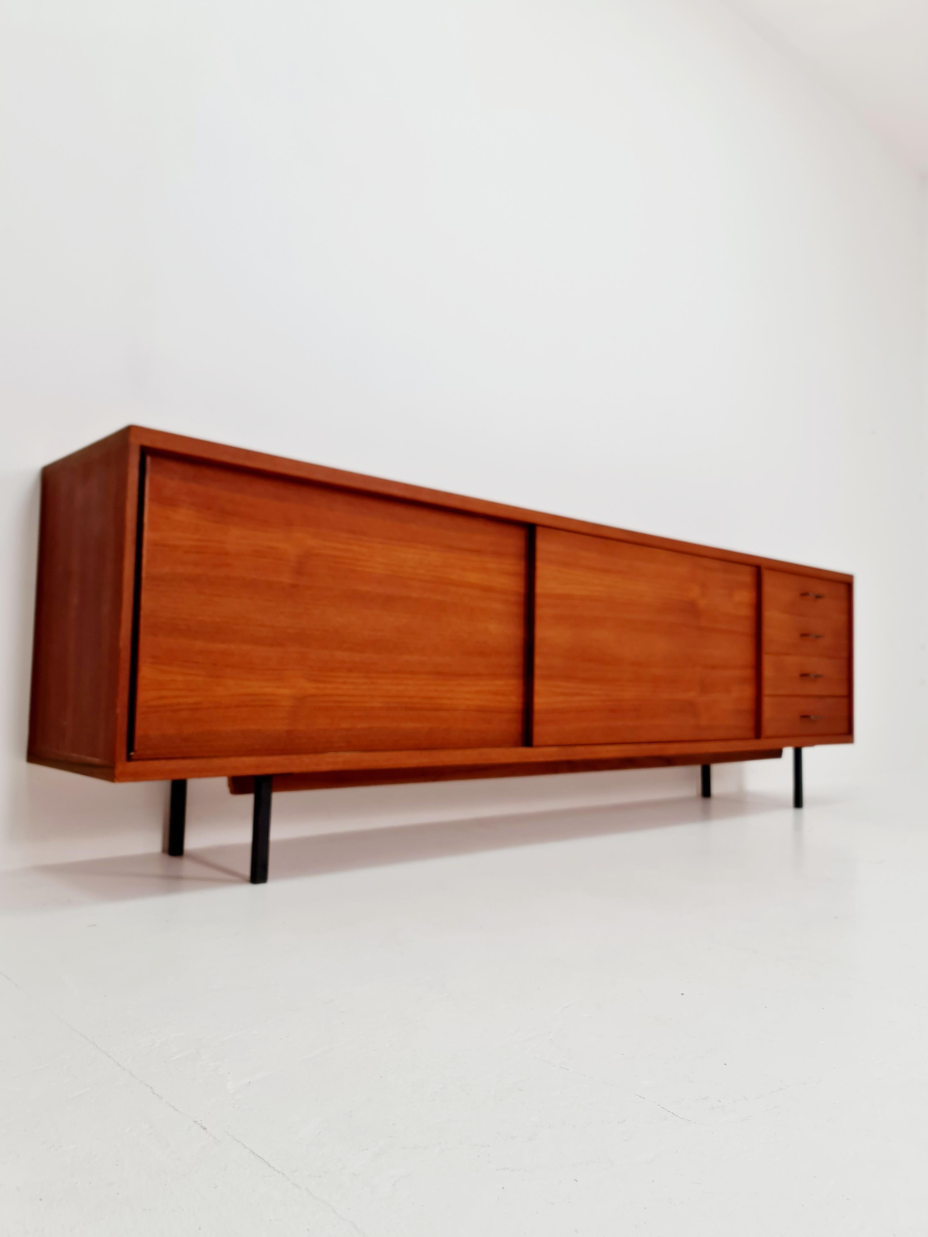 Seltenes Mid-Century deutsches vintage Sideboard von Hans Könecke für Tecta, 1960er Jahre im Angebot 1