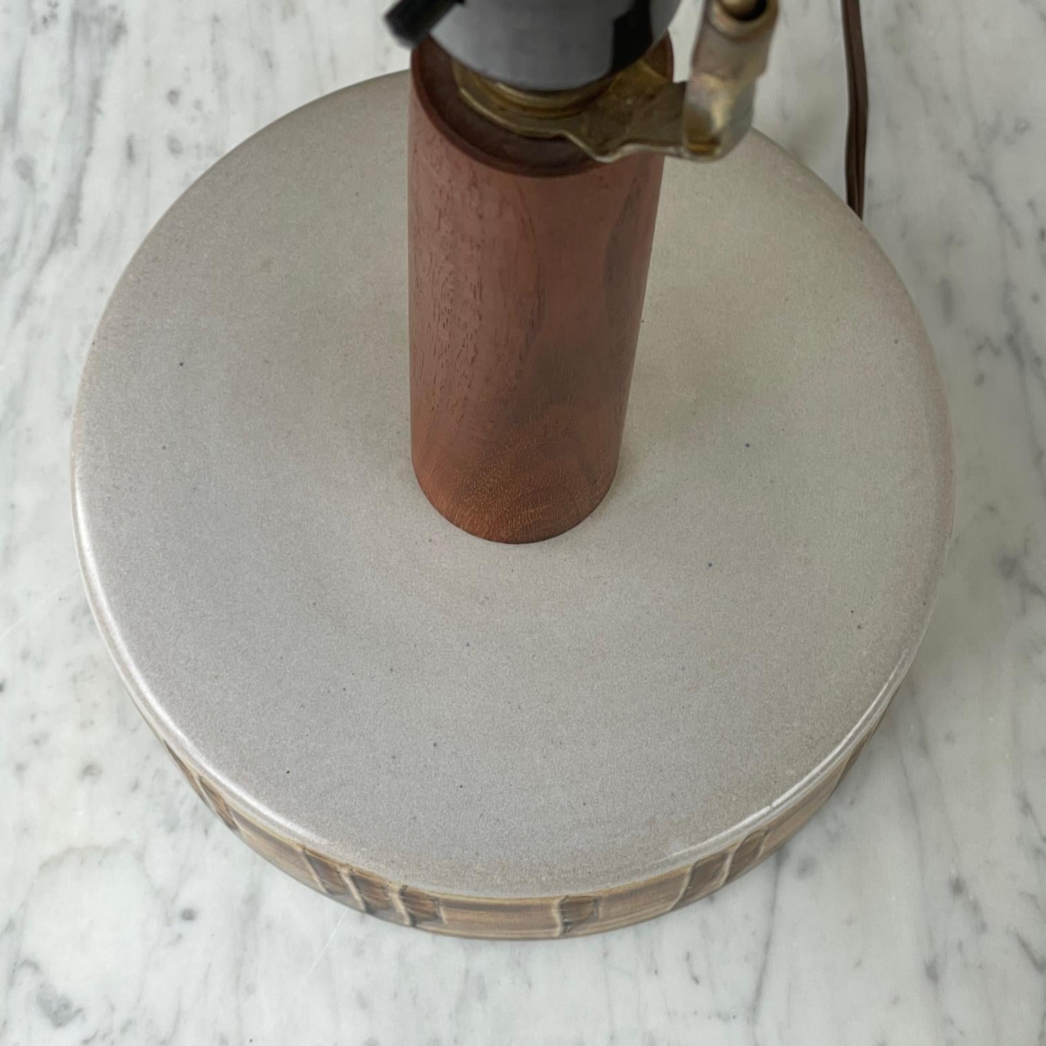 Hand-Crafted Rare Mid-Century Gordon + Jane Martz Ceramic Table Lamp Marshall Studios Inc.  For Sale