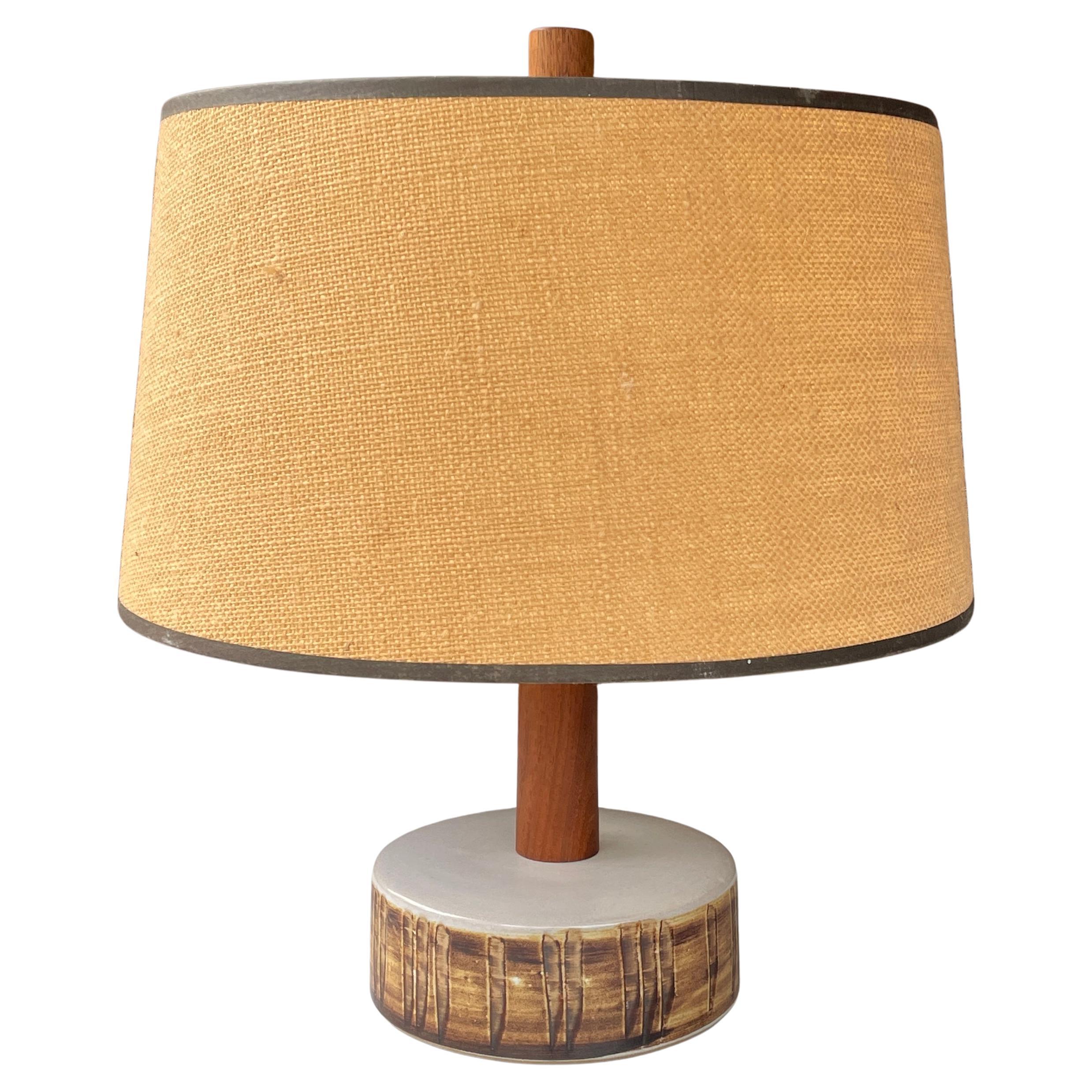 Rare Mid-Century Gordon + Jane Martz Ceramic Table Lamp Marshall Studios Inc.  For Sale