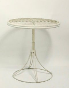 Rare Mid Century Homecrest Adjustable Patio Garden Poolside Table