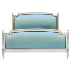 Rare Mid Century Louis XVI Revival Bed EU King Size/UK King/US Queen to recover
