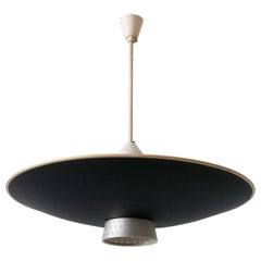 Rare lampe à suspension moderne mi-siècle à 4 branches DD 39 de Philips, Pays-Bas, années 1950